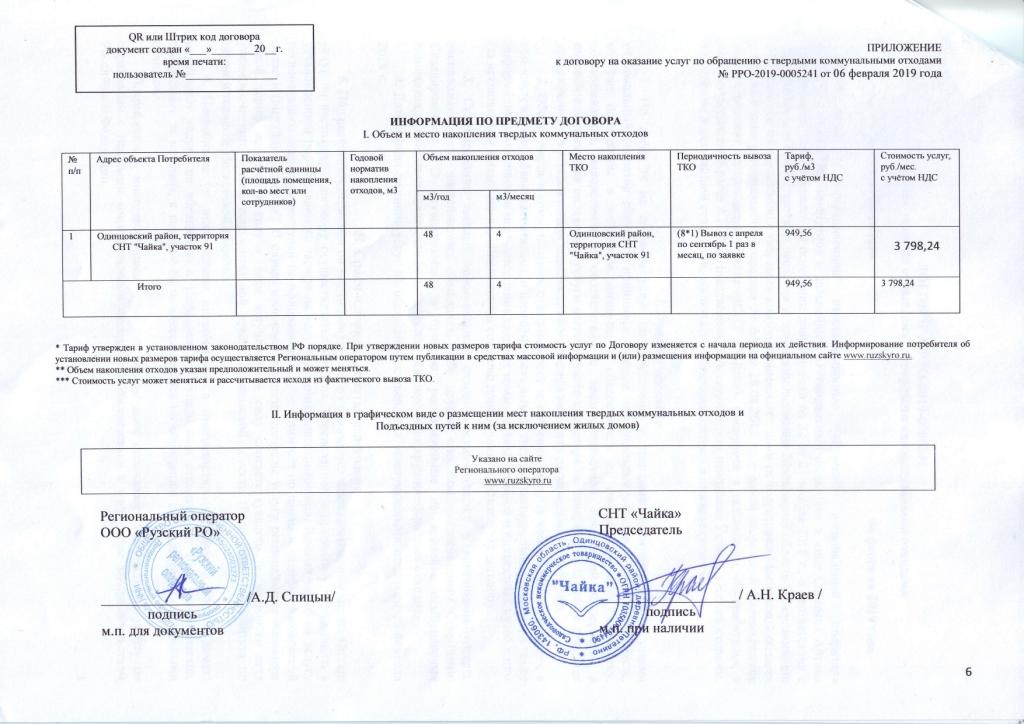 Справка о вывозе мусора образец